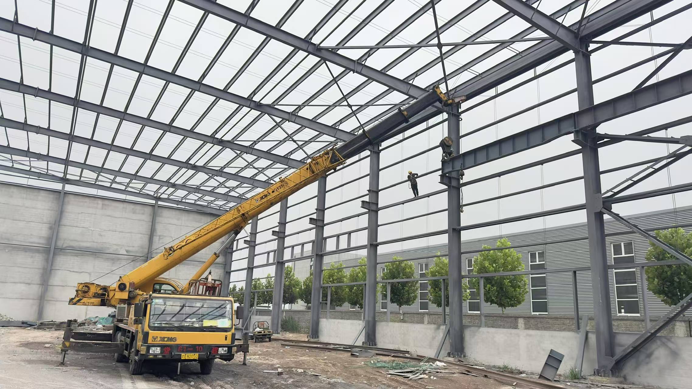 工业厂房钢结构建设